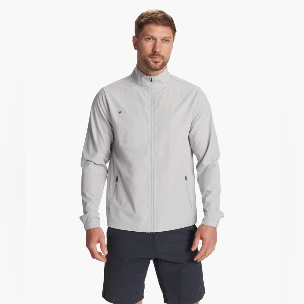 EUC Vuori Venture Track Jacket light nylon long sleeve windbreaker  **
